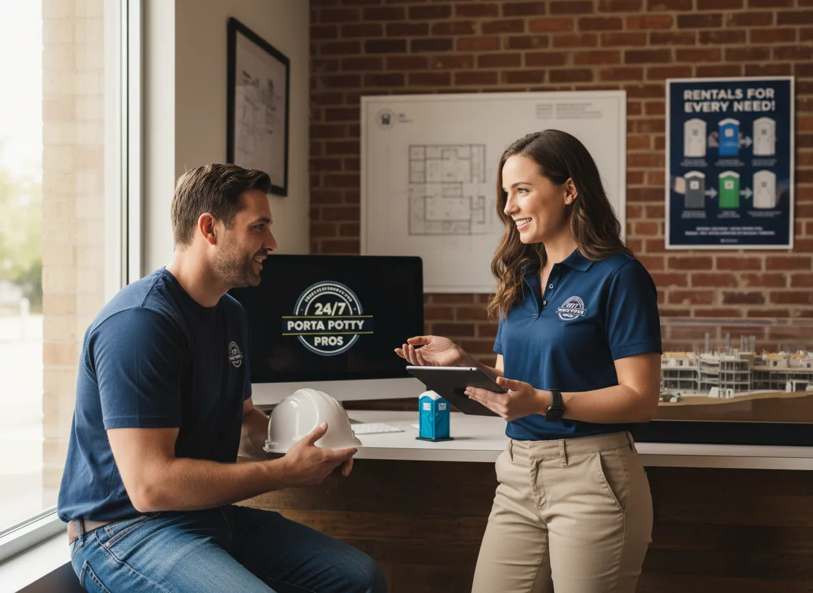 Flushing Toilet Rental Options in East Andover, ME